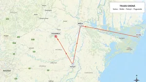 NEWS ALERT Traseul bizar al dronei doborâte de F-16: a intrat pe la Sulina, a coborât spre Fetești și s-a întors spre Buzău