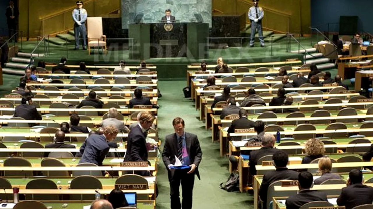 Delegaţia română a părăsit sala ONU la discursul liderului iranian, alături de delegaţiile SUA şi UE
