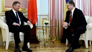 Poroşenko: Am stabilit cu Klaus Iohannis acordarea de tratament medical pentru militarii ucraineni