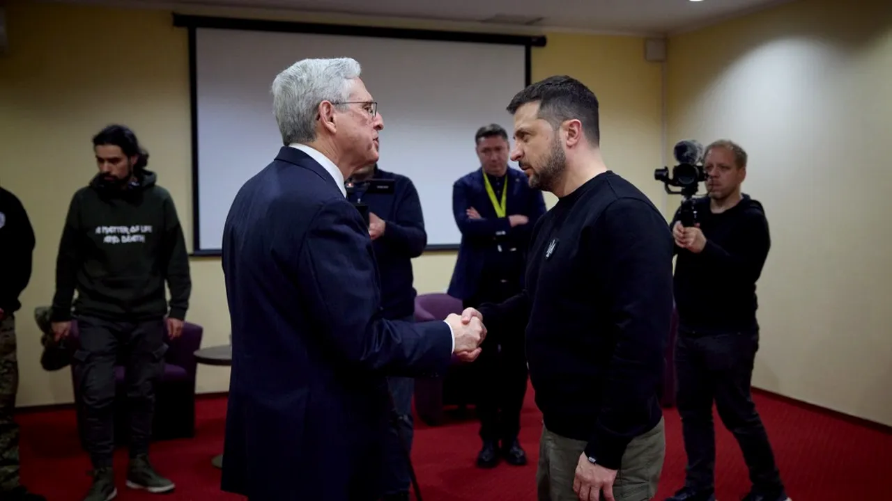 Secretarul american al Justiţiei a fost în vizită în Ucraina