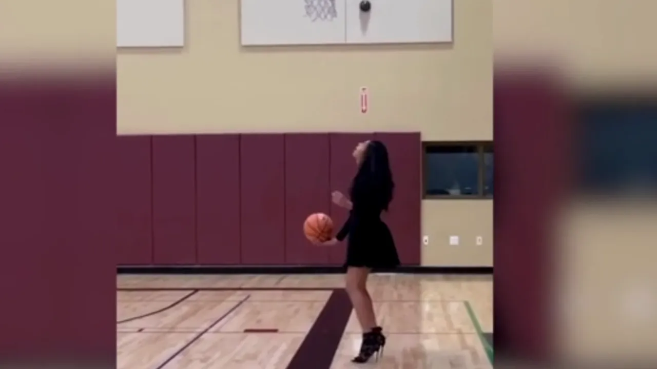 Imagini emoţionante cu fiica lui Kobe Bryant aruncând la coş înainte de a muri în accidentul de elicopter. VIDEO