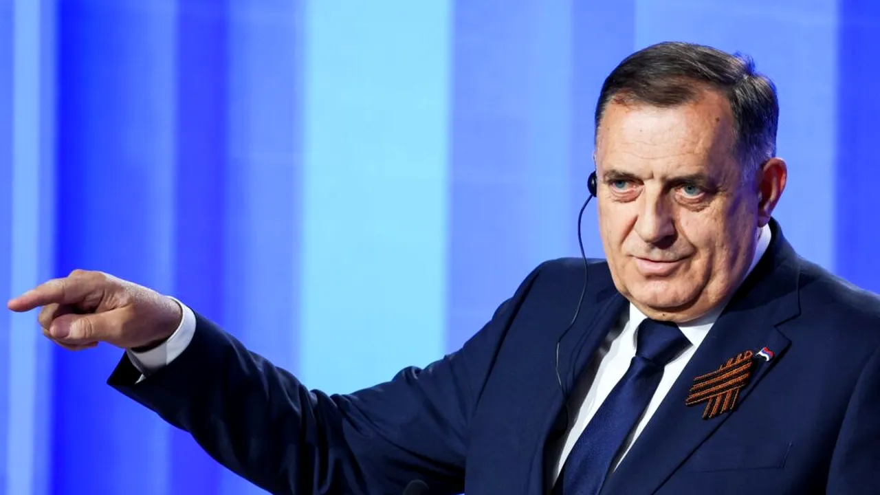 Milorad Dodik a fost demis din funcția de președinte al Republicii Srpska
