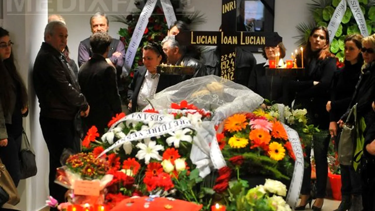 Ion Iliescu, Vladimir Găitan şi George Mihăiţă i-au adus un ultim omagiu lui Ion Lucian