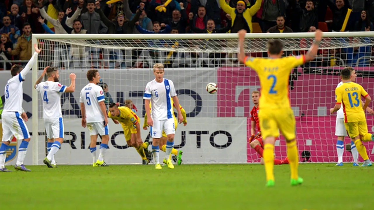 România a învins Finlanda cu 1 - 0