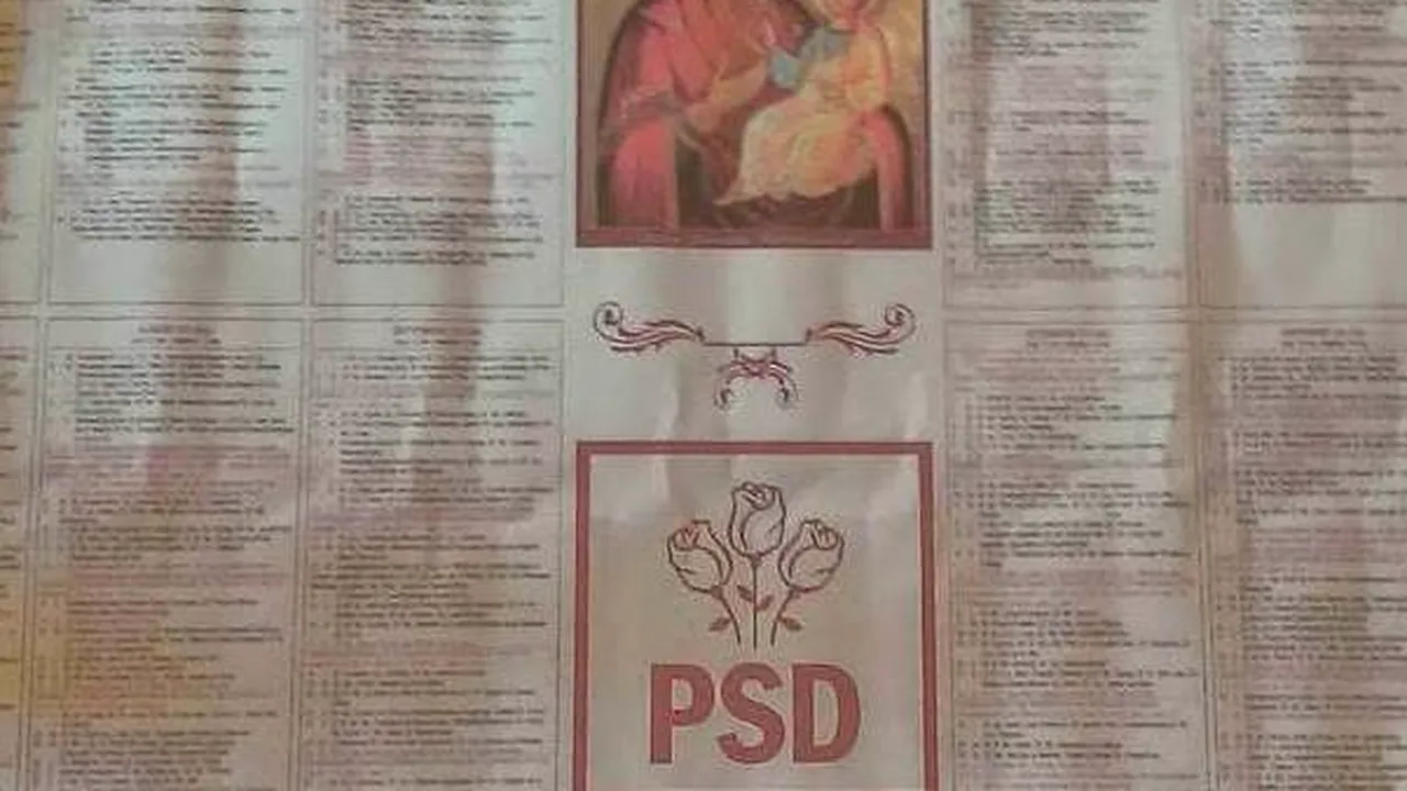 PSD şi-a pus sigla în Calendarul Ortodox. Şef campanie Argeş: „E primul an când împărţim şi calendare, Biserica le dă prea târziu”