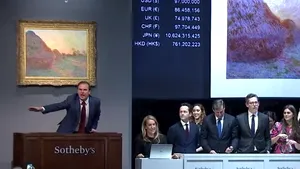”Căpiţele” lui Monet ajung cel mai scump tablou impresionist. Suma record obţinută la licitaţie | VIDEO