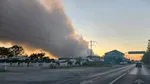 Incendiu și degajări mari de fum  la groapa de gunoi din Aninoasa. A fost emis un nou mesaj Ro-Alert