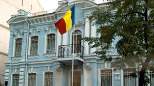 Ambasada României la Kiev, ţinta unui atac cu ouă (VIDEO)