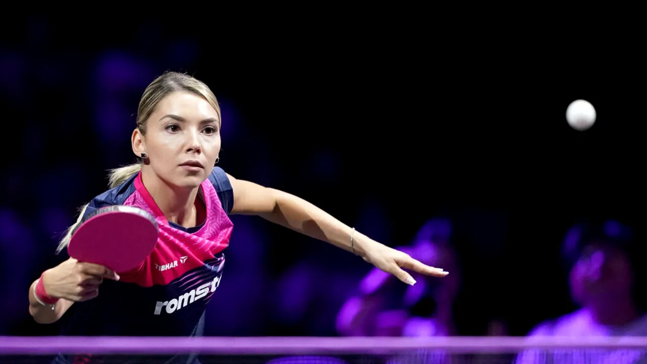 Tenis de masă. Bernadette Szocs, eliminată de Sun Yingsha, lider mondial, în optimile WTT Champions