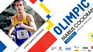 Atletul Marius Cocioran s-a calificat la Jocurile Olimpice Tokyo 2020 în proba de 50 km marş