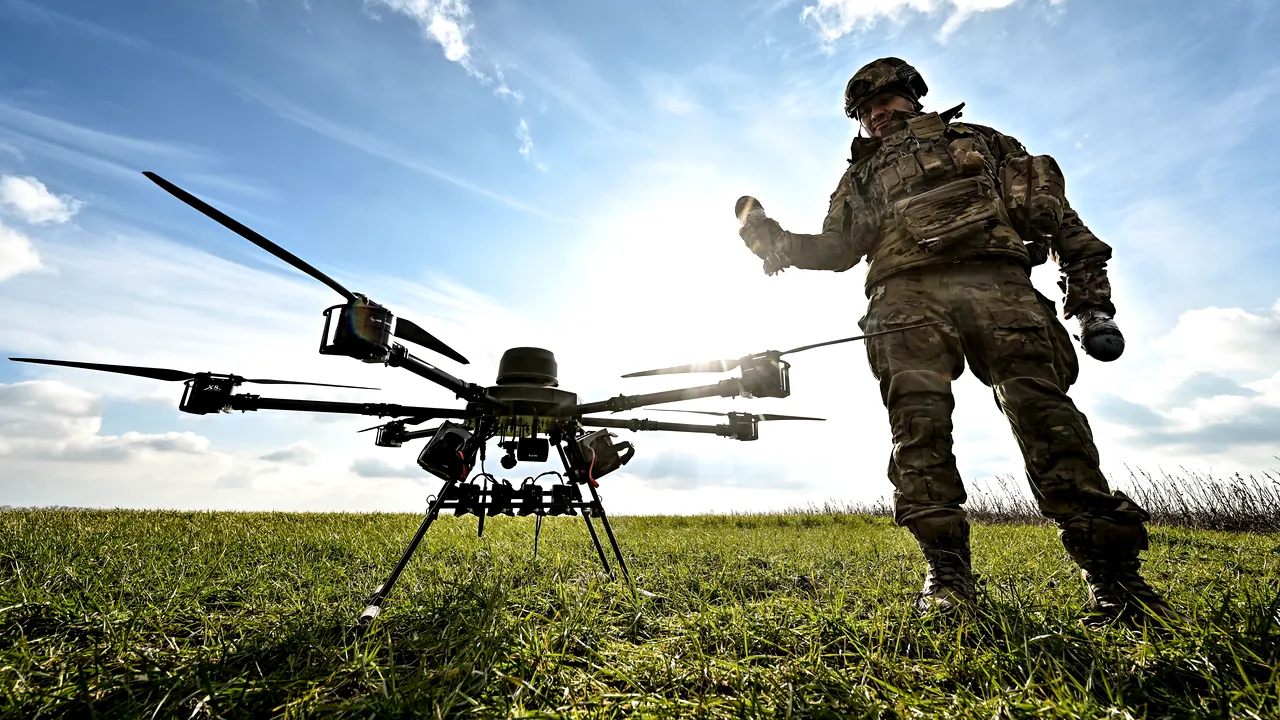 Drone româneşti pentru câmpul de luptă. Compania OVES Enterprise lansează Storm Shadow AI, o soluţie AI on-premise, care poate fi integrată pe vehiculele autonome în câmpul de luptă