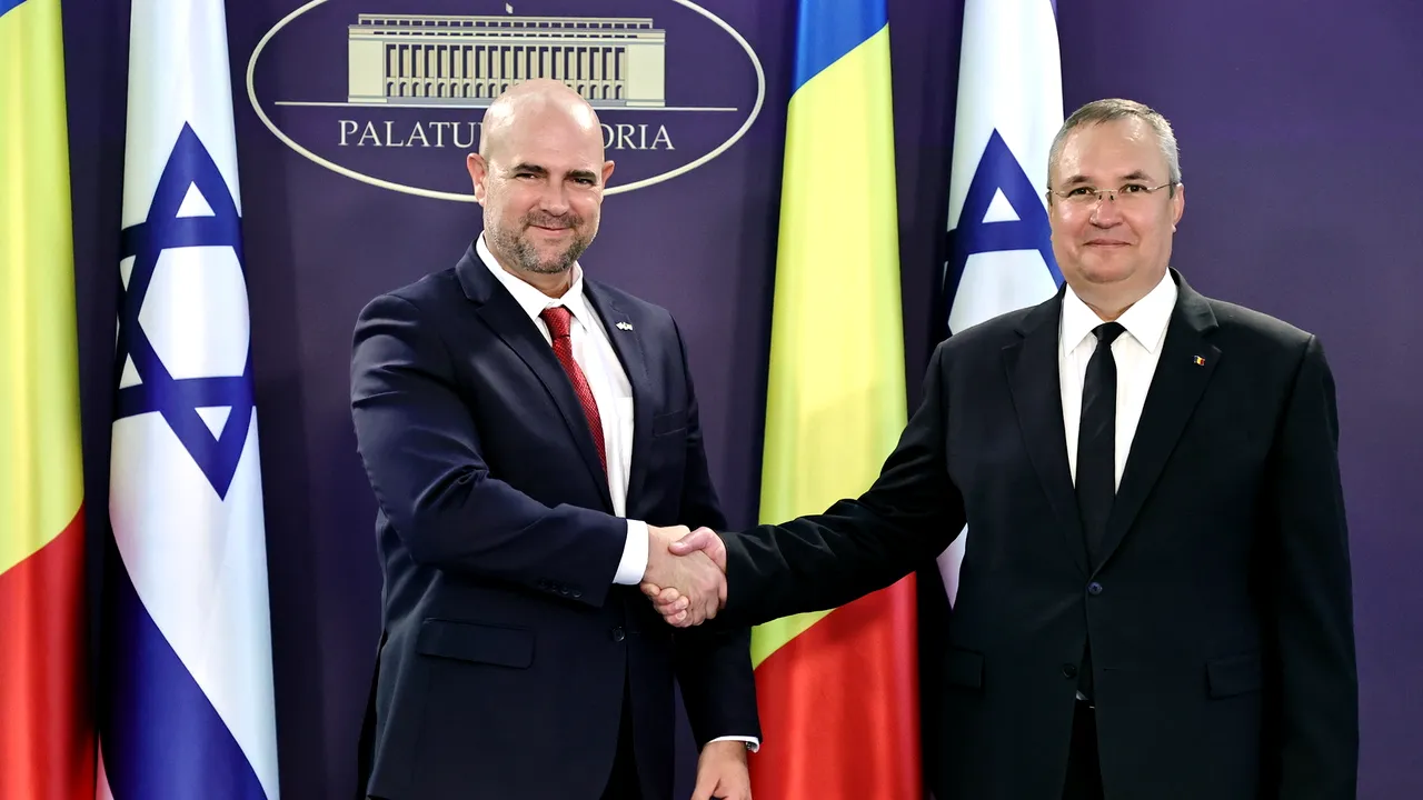 Ciucă, întâlnire la Palatul Victoria cu preşedintele Parlamentului din Israel, Amir Ohana