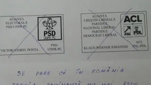 Ce mesaje au scris ieşenii pe buletinele de vot: ”În România specia dominantă nu mai e omul, ci măgarul” - FOTO