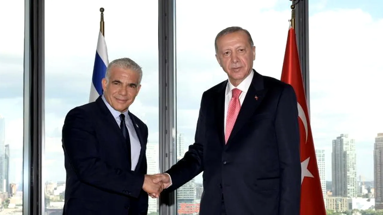 Liderii din Israel şi Turcia au avut prima întâlnire din 2008 încoace