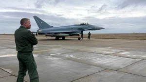 Avioanele de luptă Eurofighter din Germania au sosit miercuri în România