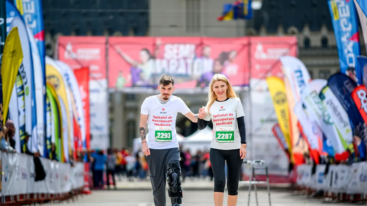 De la paralizie post-accident auto la semimaratonul de la Iaşi. Povestea lui Andrei
