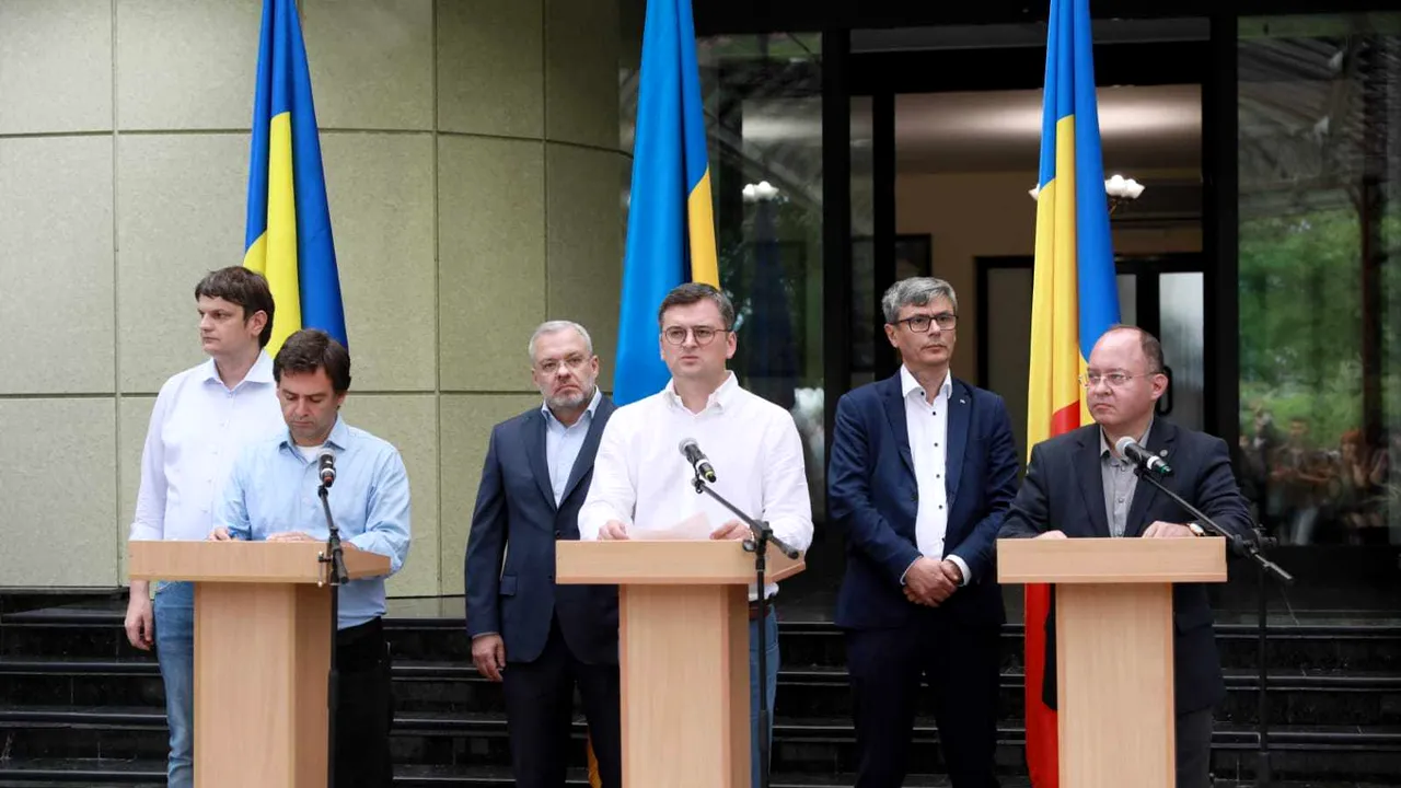 Prima reuniune trilaterală a miniştrilor afacerilor externe din România, Ucraina şi Moldova a avut loc la Odesa
