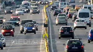 CNADNR: Pe DN1, între Băneasa şi Cornu, există 39,29 km de separator de trafic