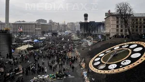 Mii de persoane au protestat la Kiev faţă de revenirea Iuliei Timoşenko în politică