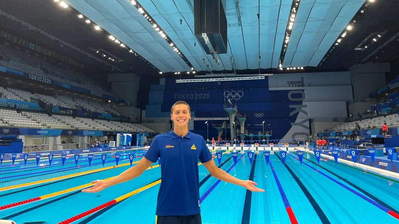 VIDEO Jocurile Olimpice. Fenomenalul David Popovici a terminat pe locul 4 finala de 200 m liber. La două sutimi de podium