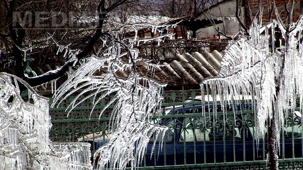 Cea mai scăzută temperatură din această dimineaţă: - 24 grade Celsius la Negreşti, judeţul Vaslui