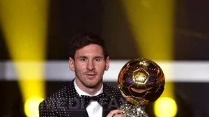 Lionel Messi a câştigat pentru a patra oară consecutiv Balonul de Aur
