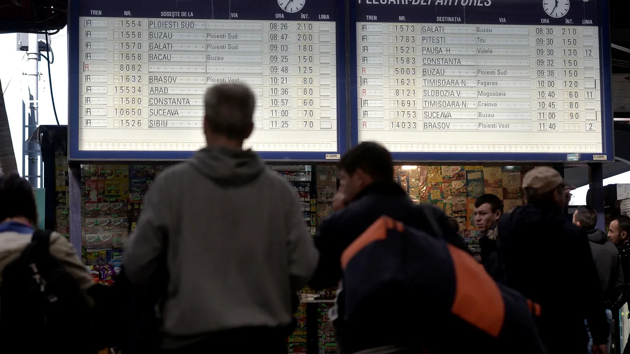 CFR suplimentează de Paşti trenurile şi reduce preţul biletelor spre Marea Neagră