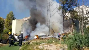 Incendiul din centrul Capitalei, provocat de un indian după o ceartă domestică
