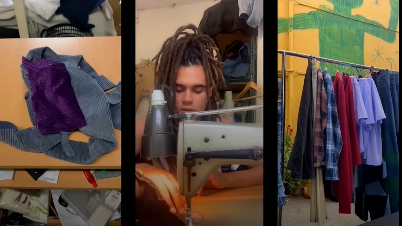 VIDEO Haine unicat din orice material. Un tânăr tasmanian revoluţionează moda