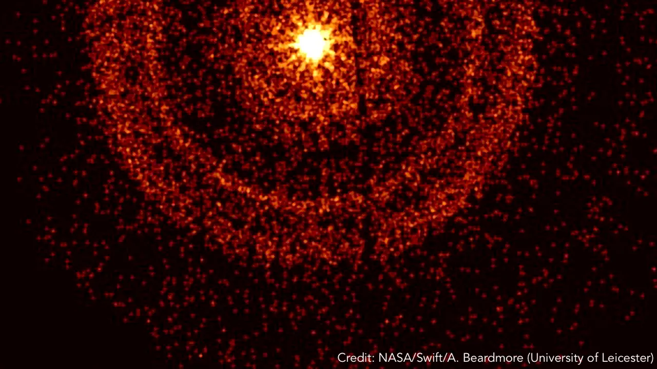 Cea mai luminoasă şi puternică explozie de raze gamma a fost detectată de mai multe telescoape spaţiale