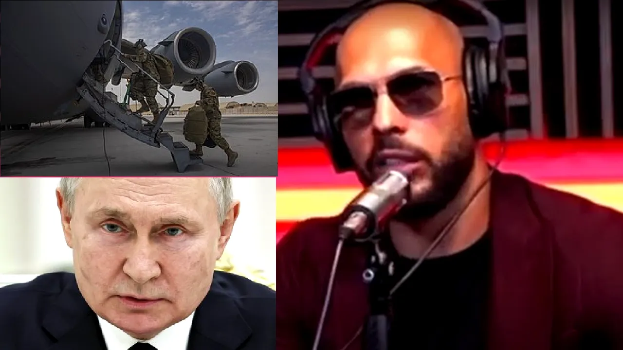 Andrew Tate, despre Ucraina: ,,ştiam din august 2021 că va începe un nou război, după retragerea trupelor americane din Afganistan