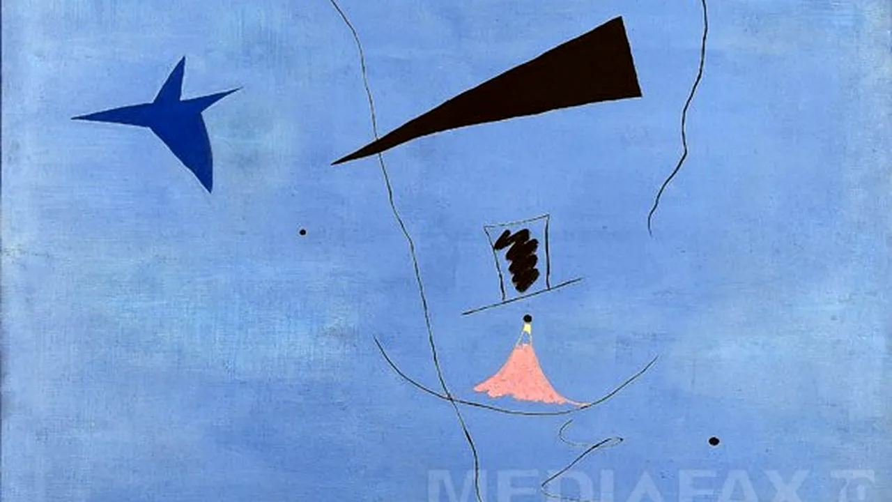 Un tablou de Joan Miro, vândut la licitaţie cu preţul record de 36,9 milioane de dolari