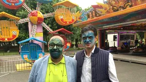 Sava despre Piedone, după ce au apărut împreună pictaţi pe faţă ca Shrek şi Wolverine: Nu pot renunţa la susţinerea unui alegător din sector, nu e condamnat definitiv