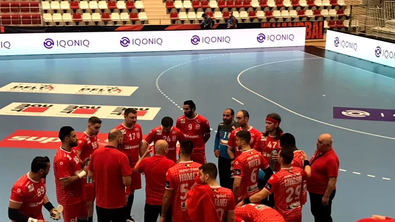 Final de coşmar pentru Dinamo cu Kristianstad în EHF European League. Handabaliştii au pierdut în ultima secundă