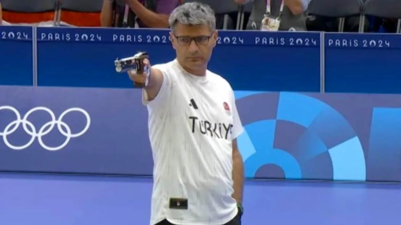 Ştiinţa a aflat cum a reuşit turcul Yusuf Dikec să tragă excepţional cu pistolul ţinându-şi o mână în buzunar