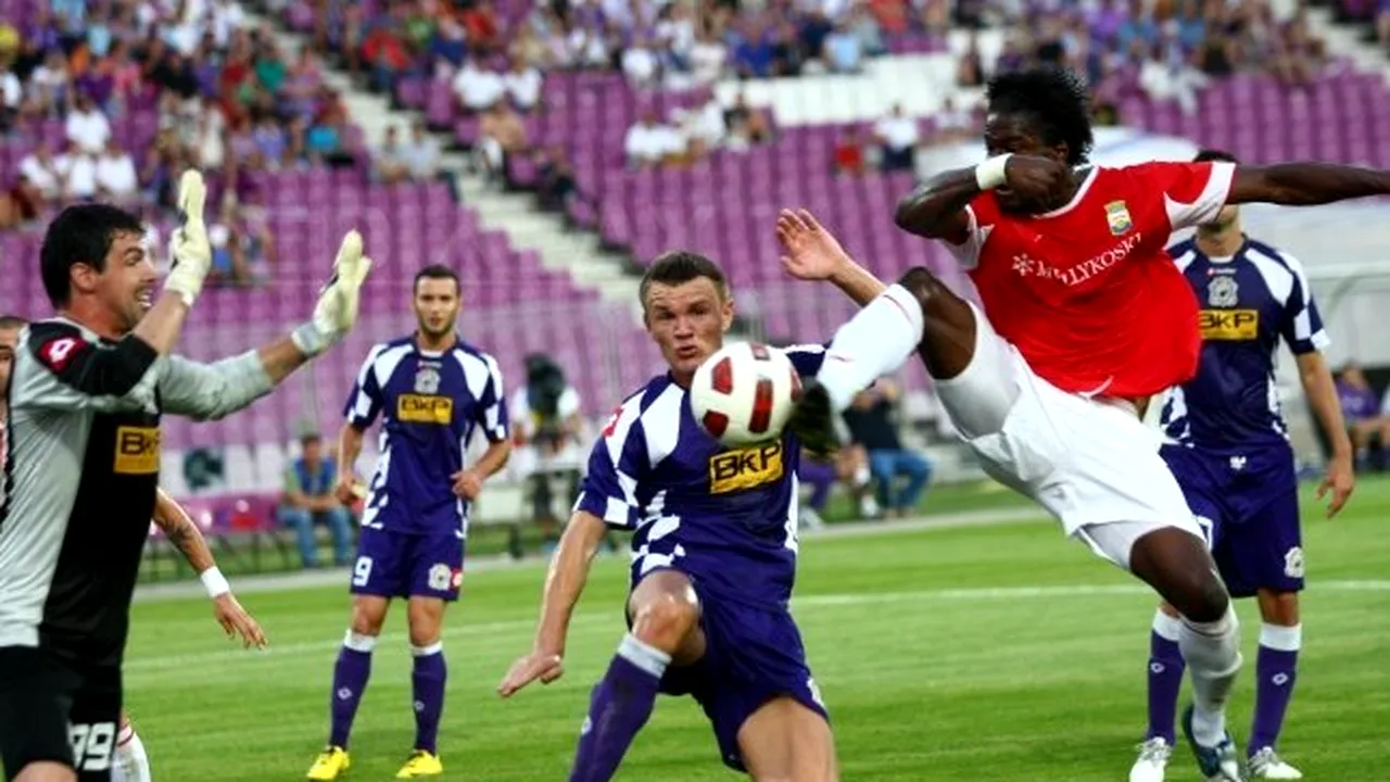 FC Timişoara s-a calificat în play-off-ul Ligii Europa, după 3-3 cu Myllykosken Pallo-47