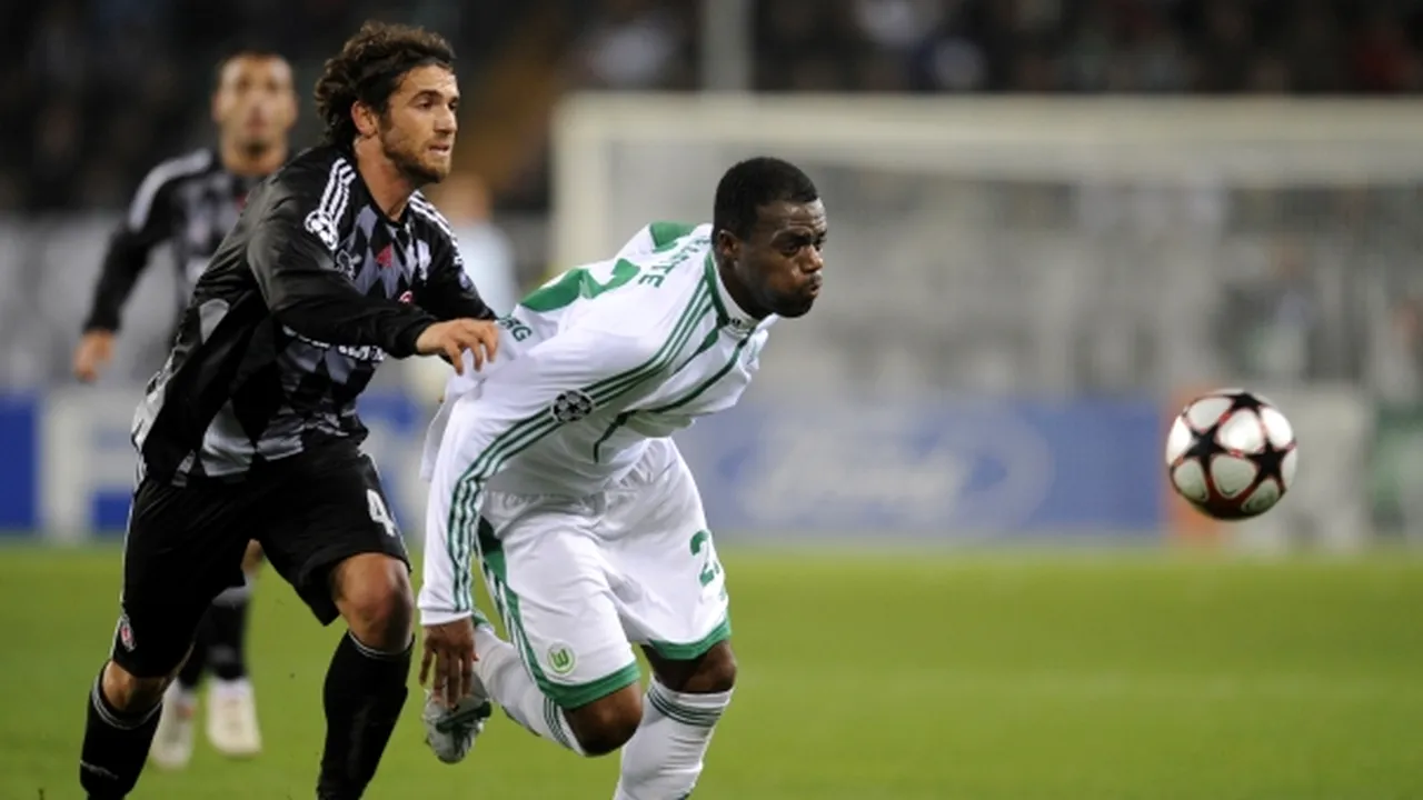 VfL Wolfsburg - Beşiktaş Istanbul, scor 0-0, în grupa B a Ligii Campionilor