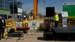 Primul utilaj TBM, „Sf. Maria”, operațional pe Secțiunea Sud a Magistralei 6 de metrou, la start