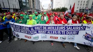 Proteste în Belgia, din cauza creşterii costului vieţii.  Aeroportul din Bruxelles a anulat toate plecările