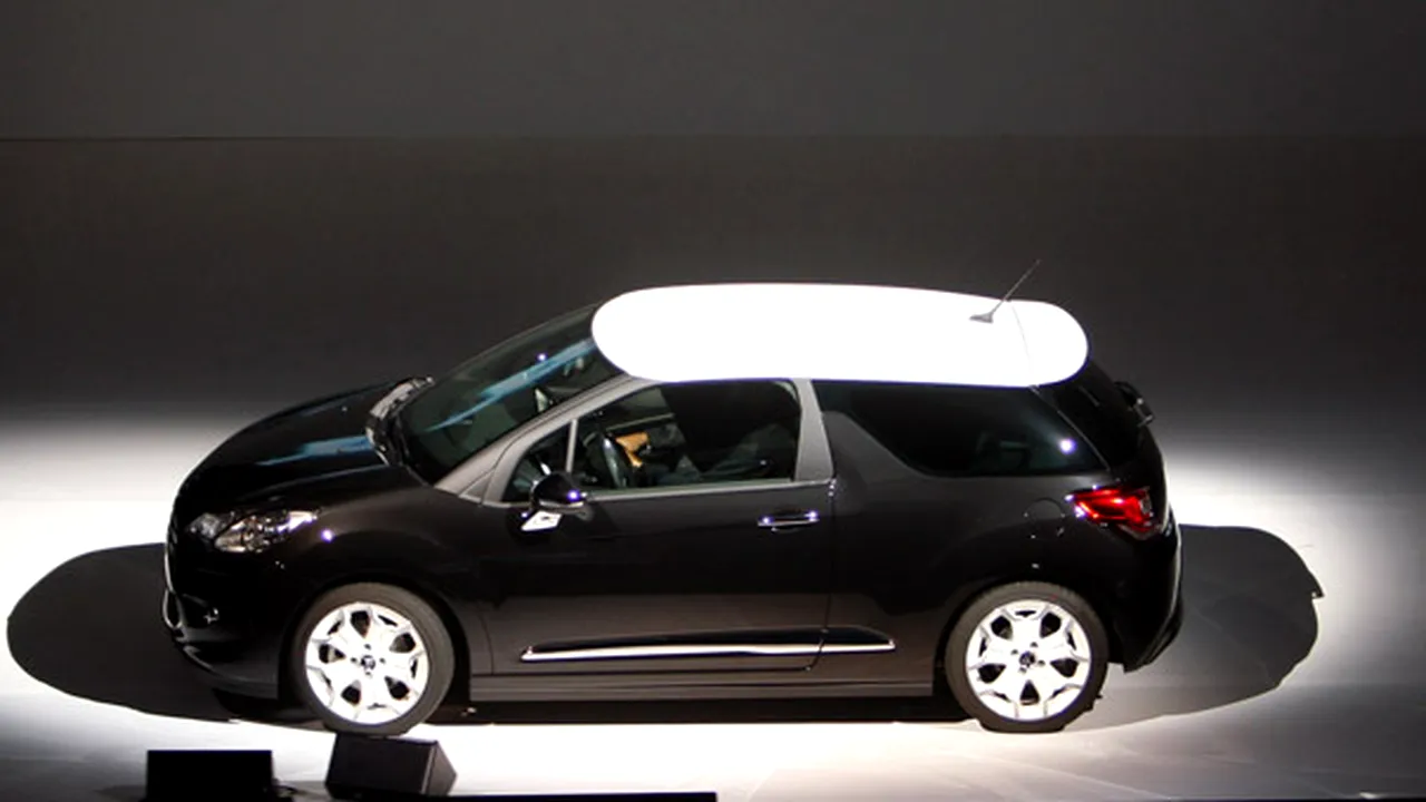 Noul Citroen DS3, disponibil în România. Vezi aici preţuri, dotări şi detalii tehnice