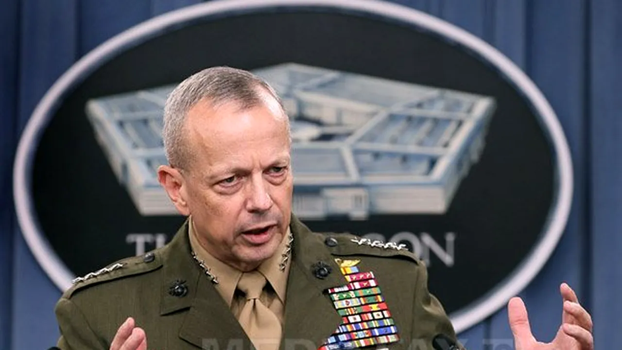 Generalul John Allen ar intenţiona să renunţe la postul de la NATO, confirmă Panetta