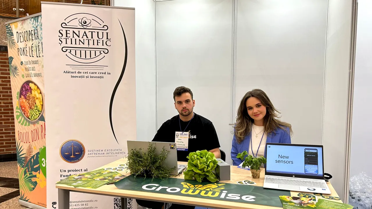 „GrowWise”, dispozitivul care va revoluţiona agricultura românească, inventat de un grup de tineri români

