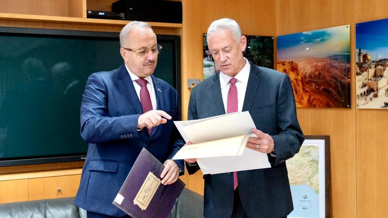 Ministrul apărării naţionale s-a întâlnit cu reprezentanţi ai industriei de apărare israeliene