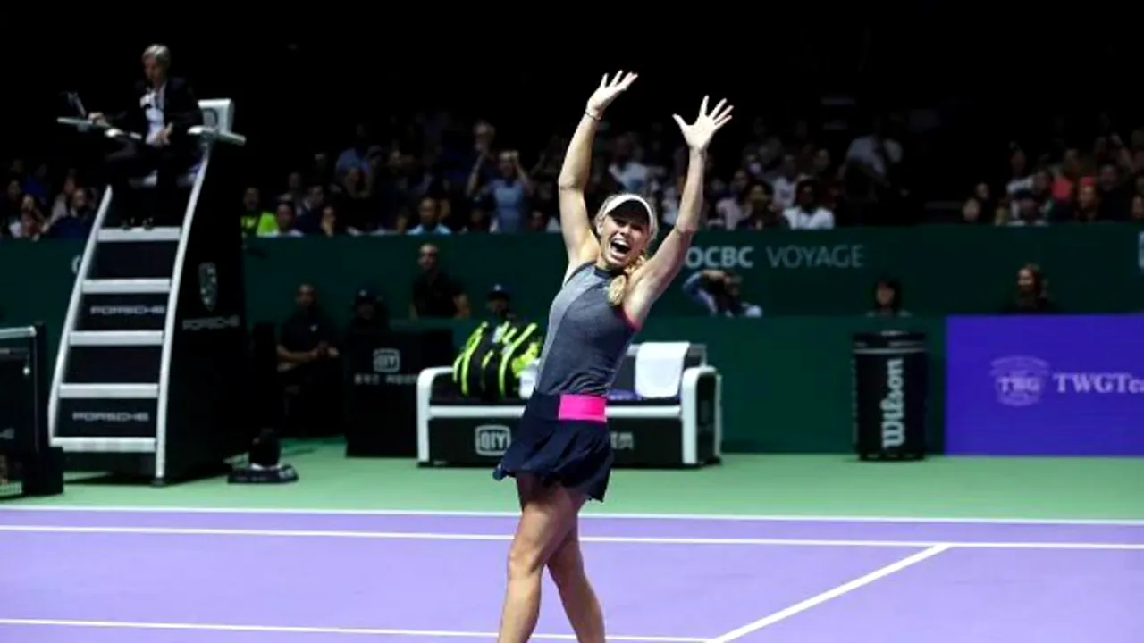 Finala Turneului Campioanelor 2017. Caroline Wozniacki câştigă pentru prima oară turneul, după o partidă perfectă cu Venus Williams