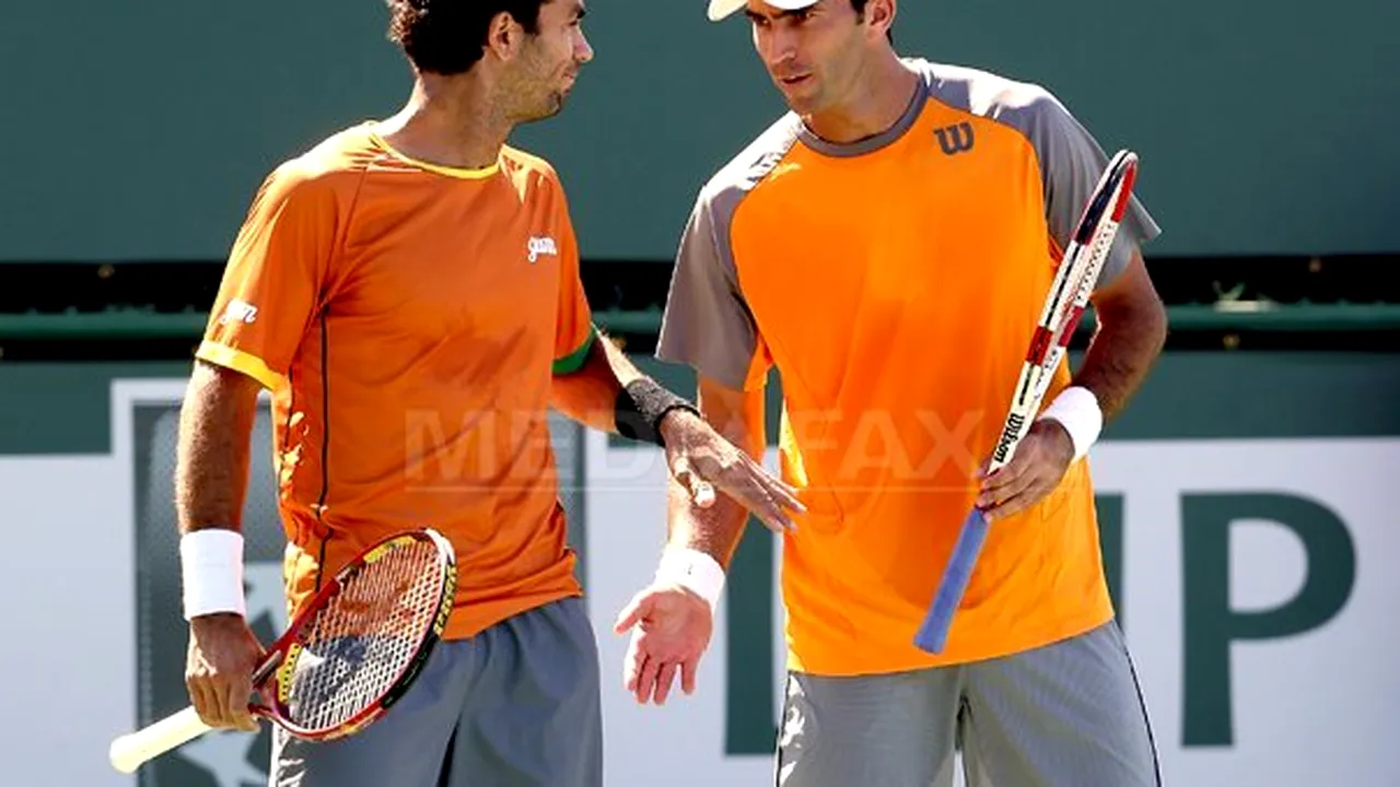 Rojer şi Tecău s-au calificat în semifinalele turneului de la Basel