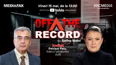 OFF THE RECORD Petrișor Peiu, liderul senatorilor AUR, declarații în exclusivitate despre moțiunea de cenzură împotriva lui Ilie Bolojan