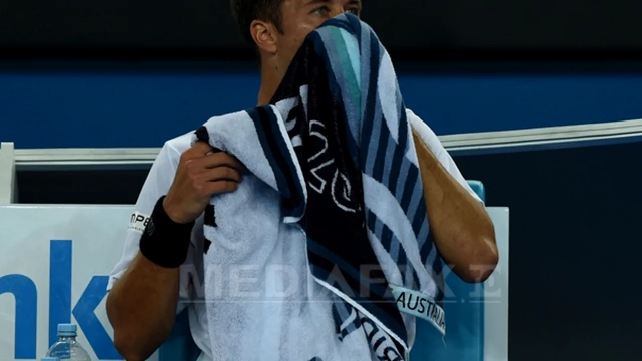 Şapte favoriţi de pe tabloul masculin, eliminaţi în turul doi al Australian Open