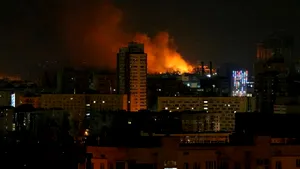 Armata ucraineană afirmă că a respins un atac aerian asupra Kievului 