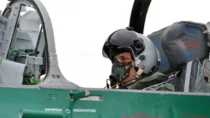Duşa a făcut un zbor cu un MiG 21 Lancer şi a obţinut 