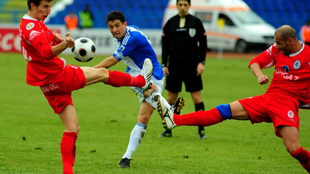 Universitatea Craiova - Gaz Metan Mediaş, scor 1-2, în Liga I